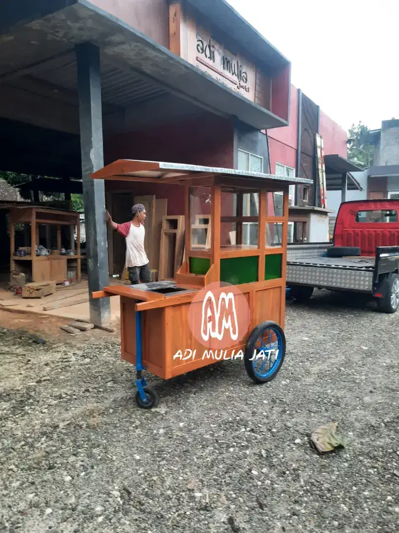 Gerobak bakso soto mi ayam bakmi jawa