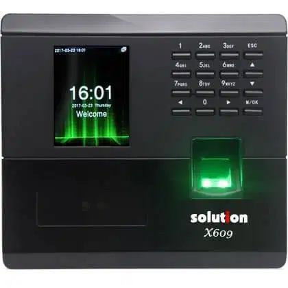 Mesin Absensi Solution X609 FREE PEMASANGAN DAN TRAINING