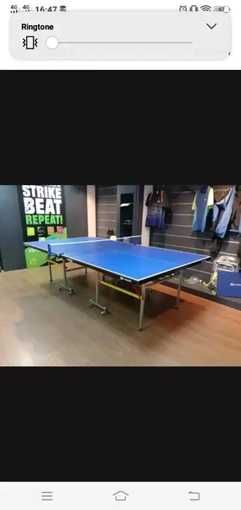 Meja Pingpong / Tenis meja Yinhe Moon Original free ongkir