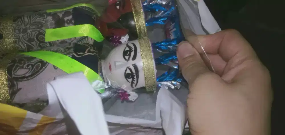 pajangan model ondel ondel