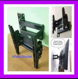 Bracket Plus pasang  TV 32 - 43 Bahan super kokoh BERGARANSI