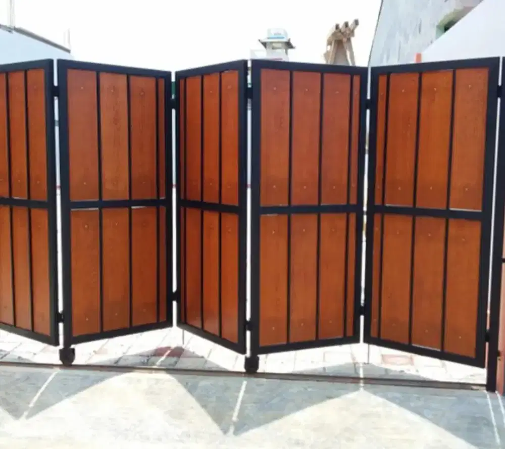 pagar tralis kanopi reling tangga pintu