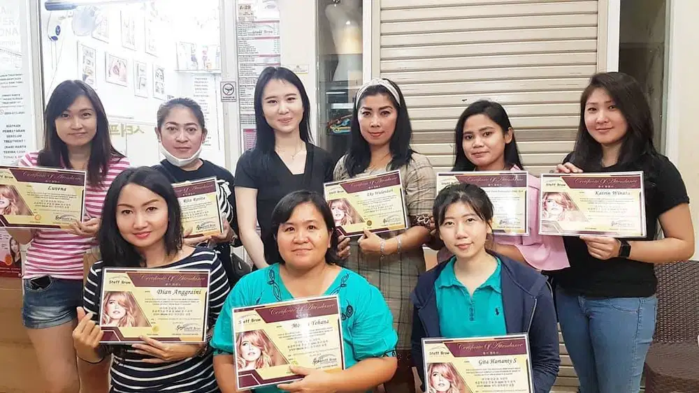 Kursus Kecantikan Sulam Alis, Bibir, Eyeliner, BB Glow by Steffbrow