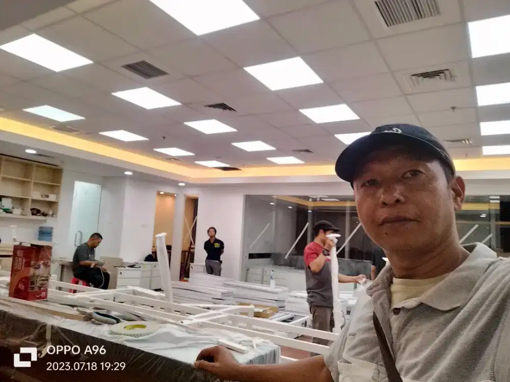 Harga Pasang Plafon Gyptile Modul 60 x 60, Terbaru (Bahan + Jasa)