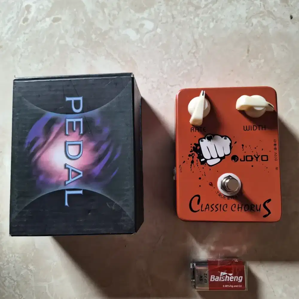 Efek gitar joyo classic chorus