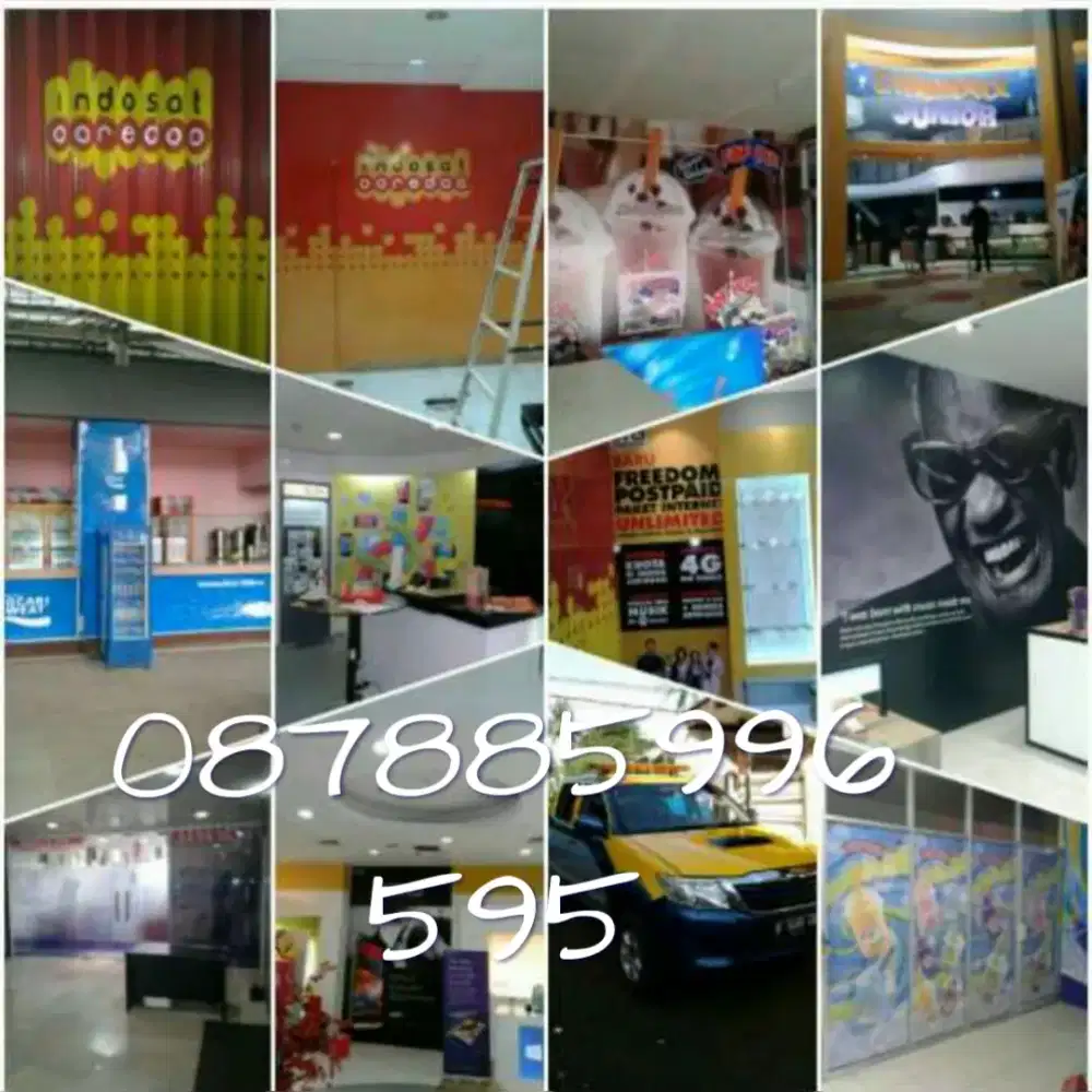 Stiker sanblast warna, motif dan polos, cocok untuk kaca di rumah anda