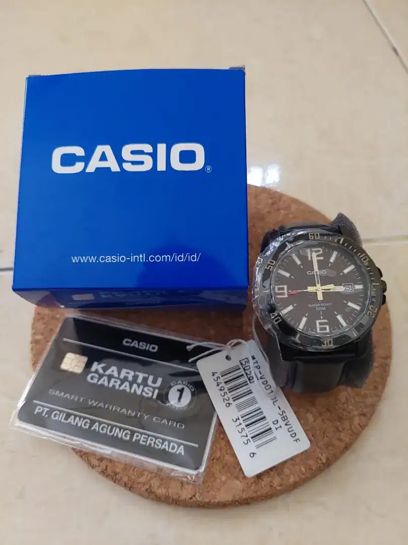 Casio Analog MTP-VD01BL-5BVUDF