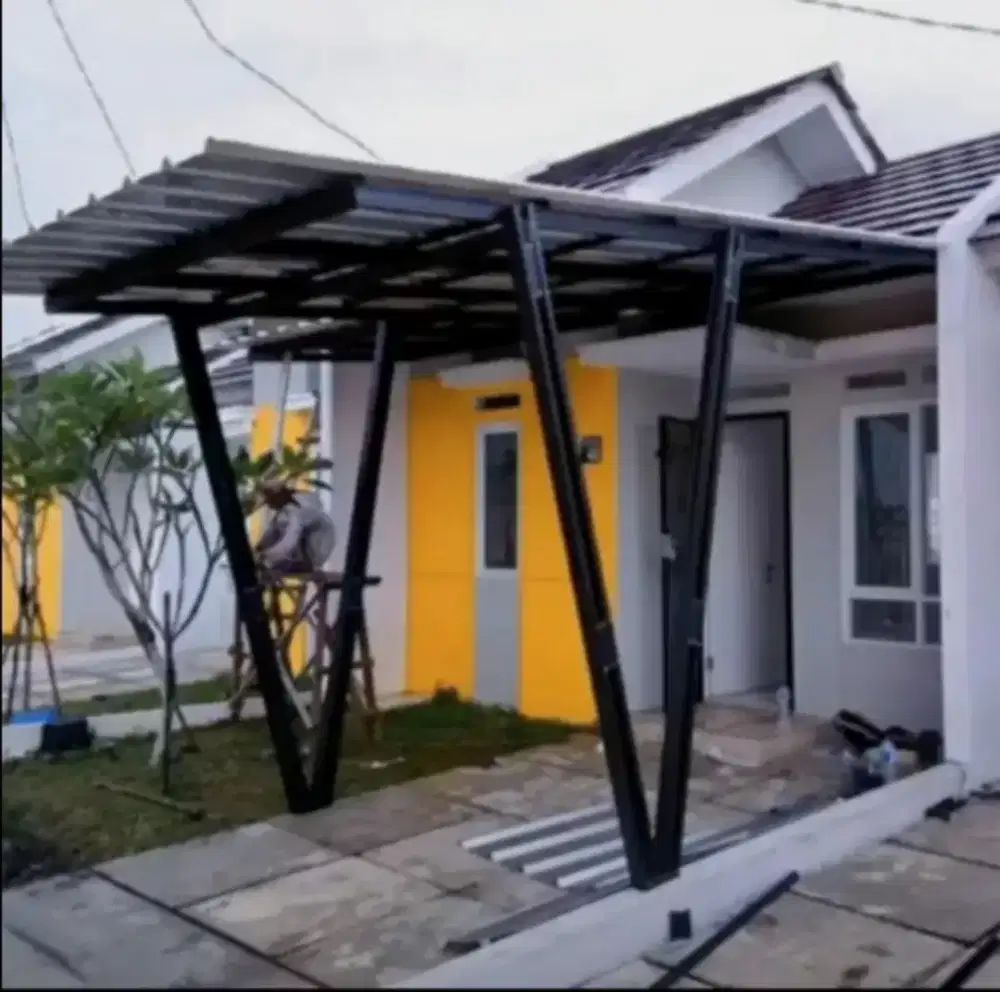 BERKAH KANOPI BAJA RINGAN TERPASANG 34