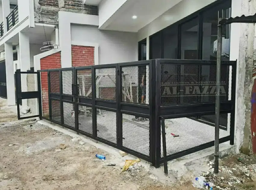 Pagar pintu minimalis