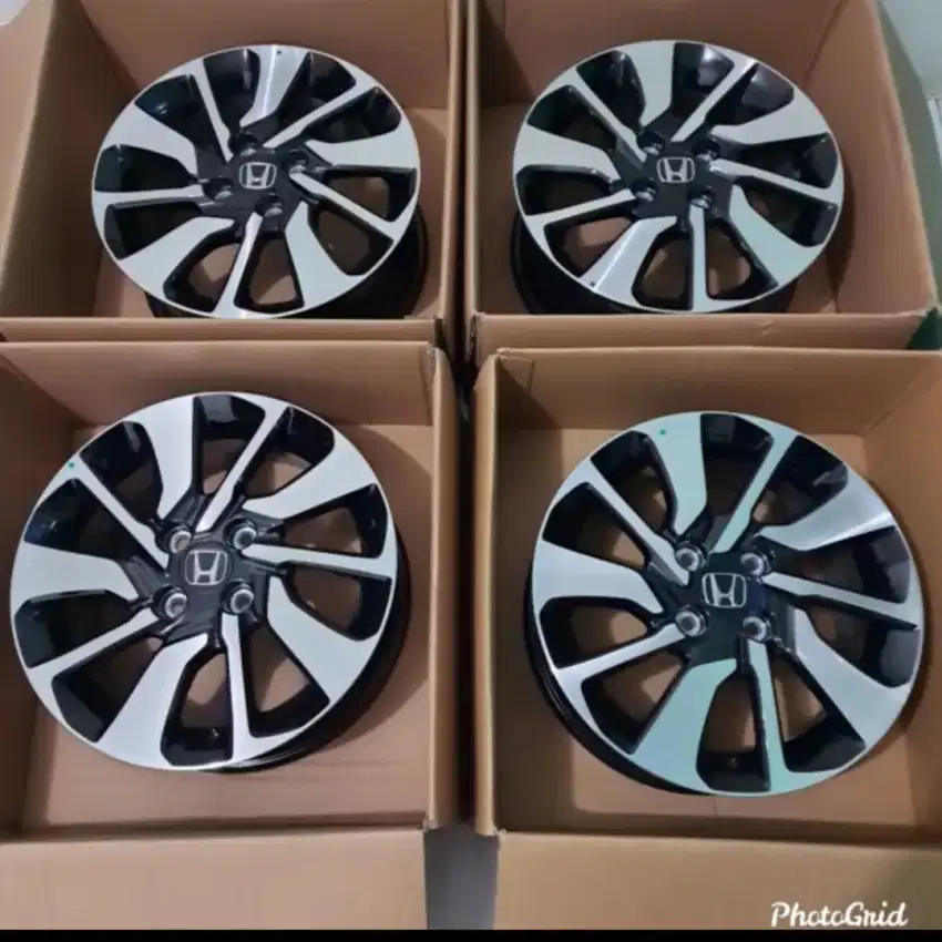 Velg Brio RS Dual Tone Ring 15 PCD 4x100 Baru