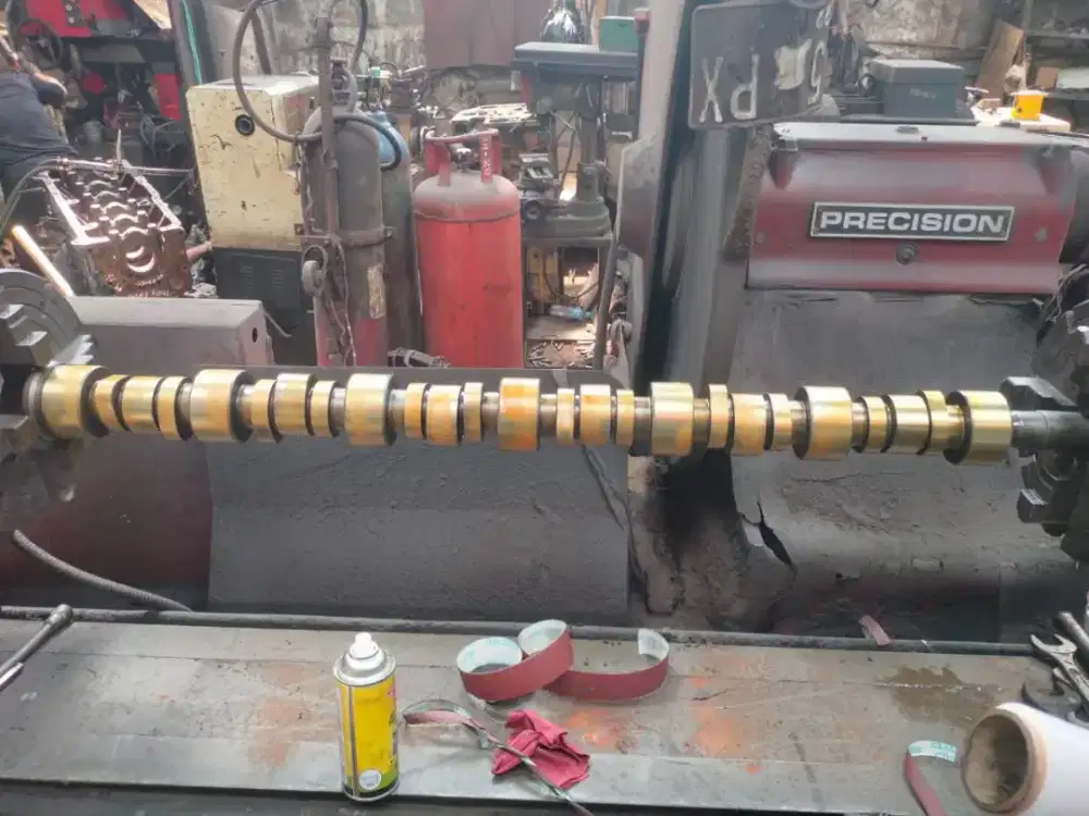 Camshaft/Noken As CAT C18/C15 Second Kondisi Bagus std Genuine