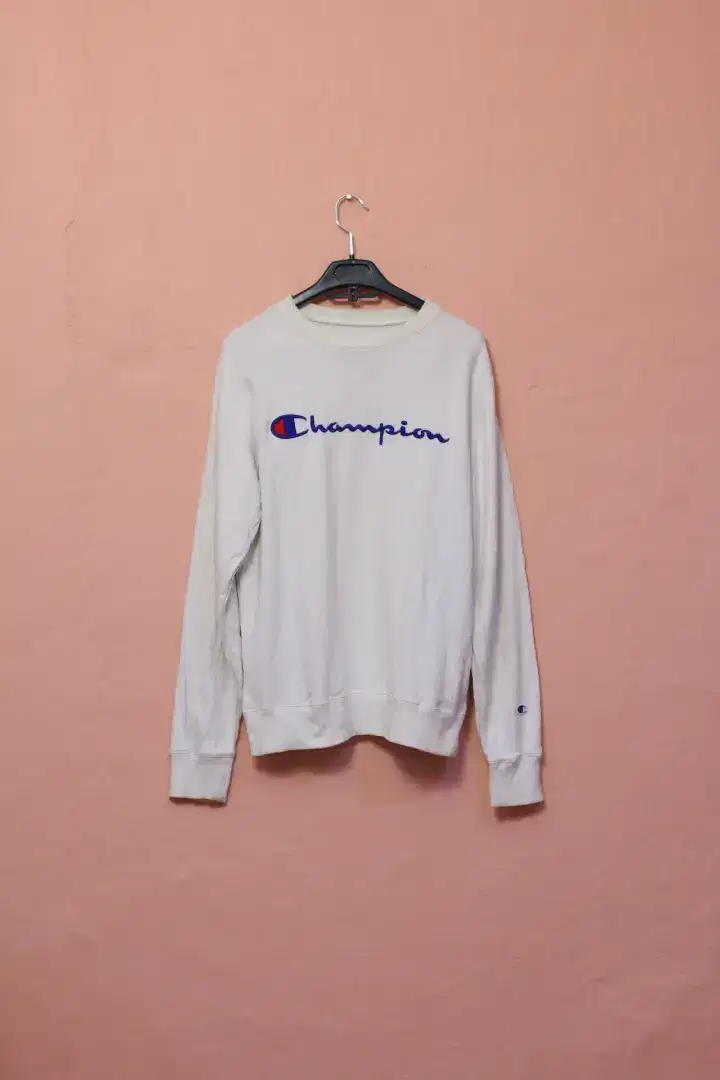 JAKET SWEATER CREWNECK CHAMPION ORIGINAL