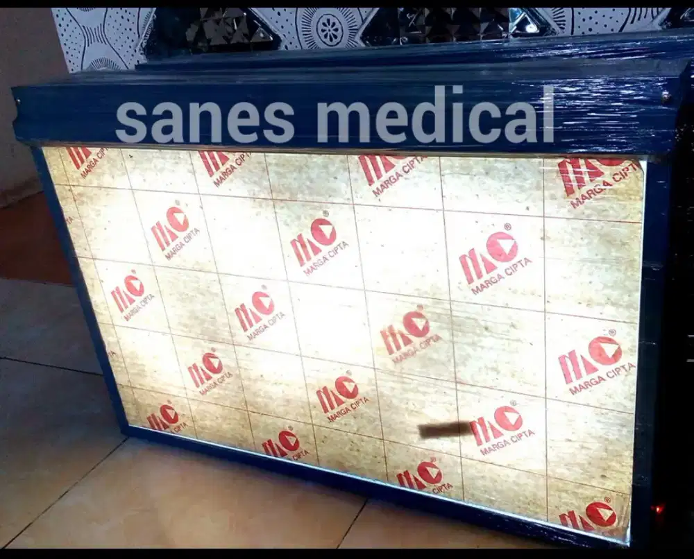 Lampu Prokes Foto Ronsen Double X-ray Rontgen Film Viewer Double Xray