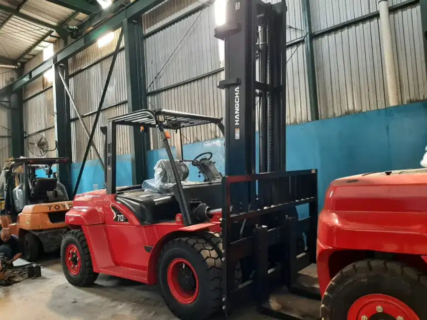 Forklift Hangcha 7 Ton Baru dan Bergaransi !