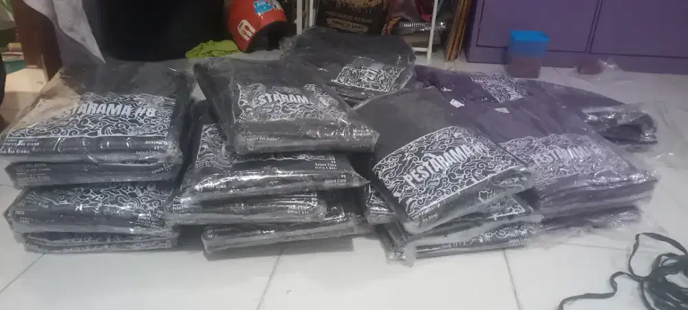 Sablon dan bordir kaos , sweater, hoodie