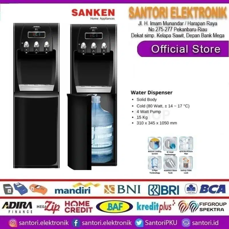 promo water dispenser..ac..mesin cuci dll