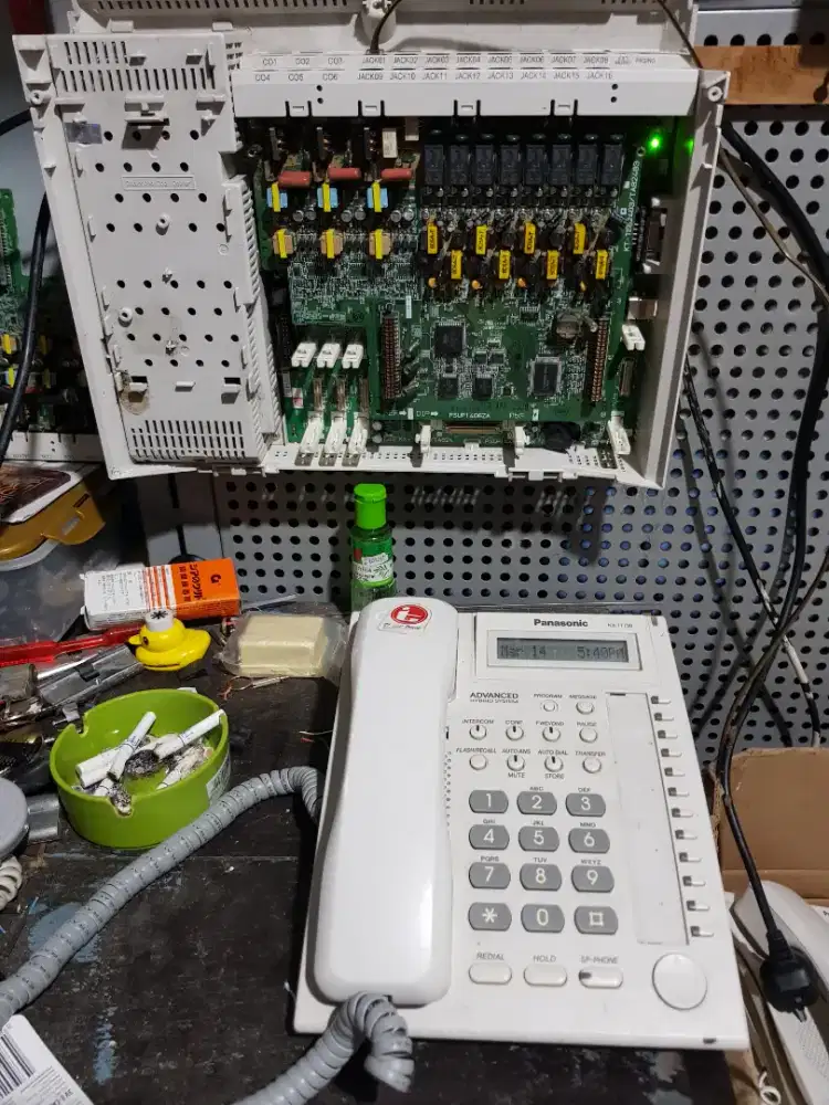 Card Exspan Pabx telepon intercom Panasonic hallal bergaransi
