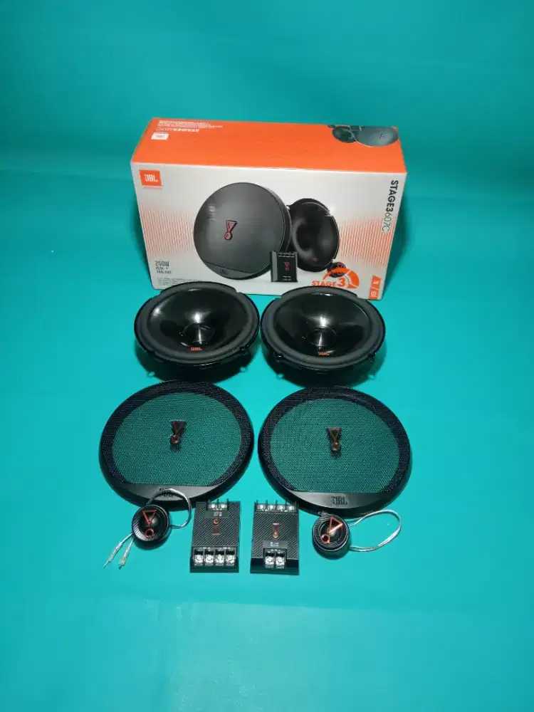 Speaker Split JBL seri STAGE3-607C 6'5 inch 2 way 250Watt Audio Mobil