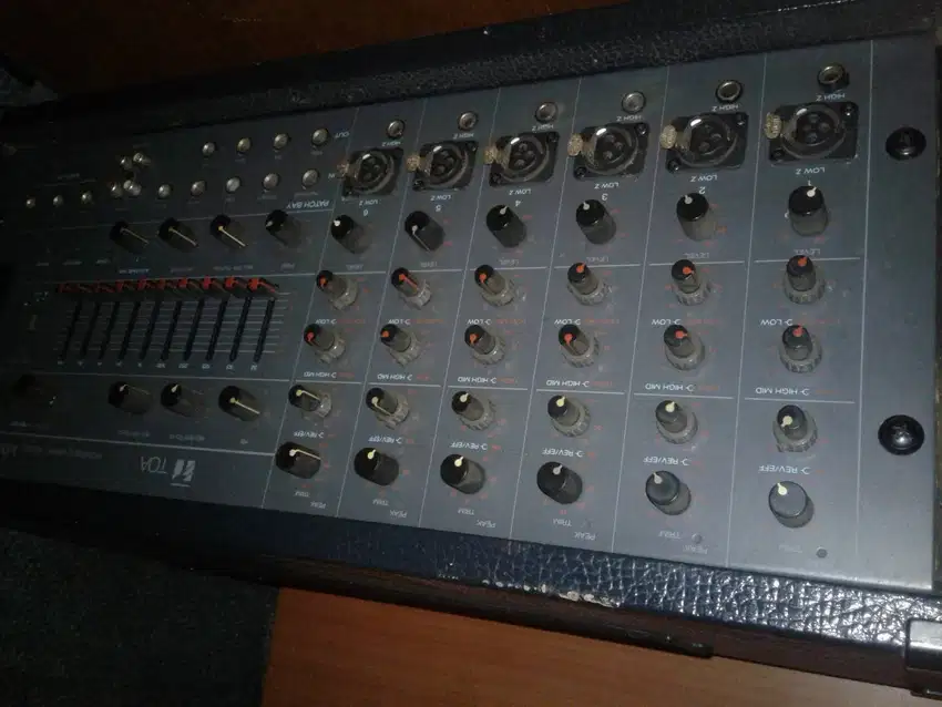 POWERED MIXER MX-601 TOA