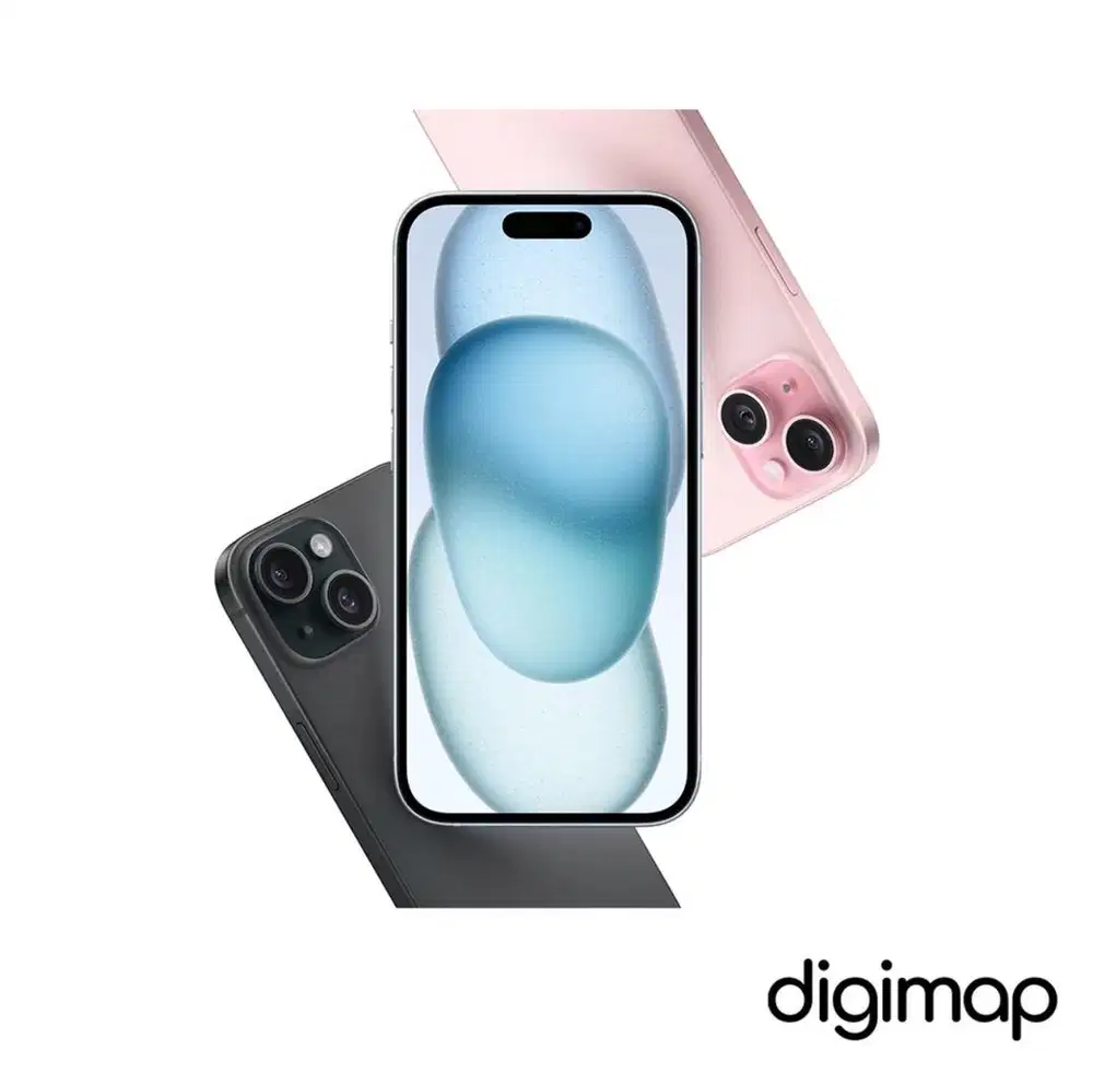 Baru…IPhone 15 128Gb Grs Resmi (Warna : Black)