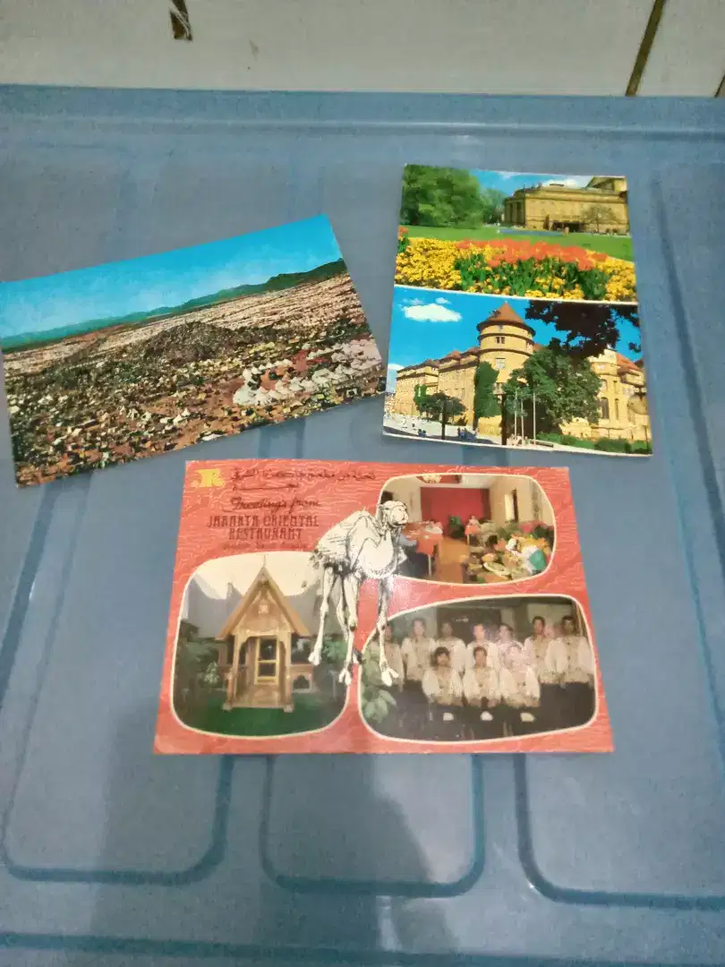 kartu pos jadul sepaket