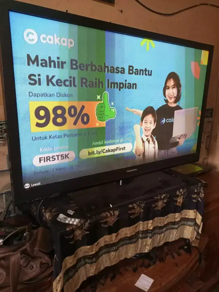 Dicariin tv rusak mati siap jemput