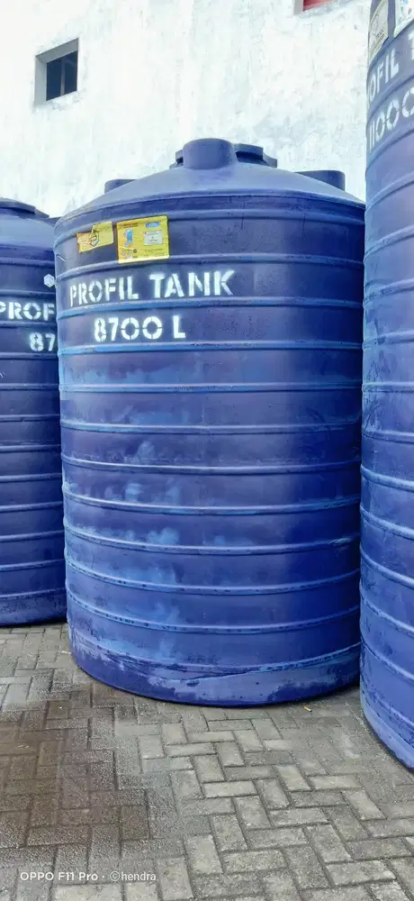 tandon air besar 8000 liter SNI ready