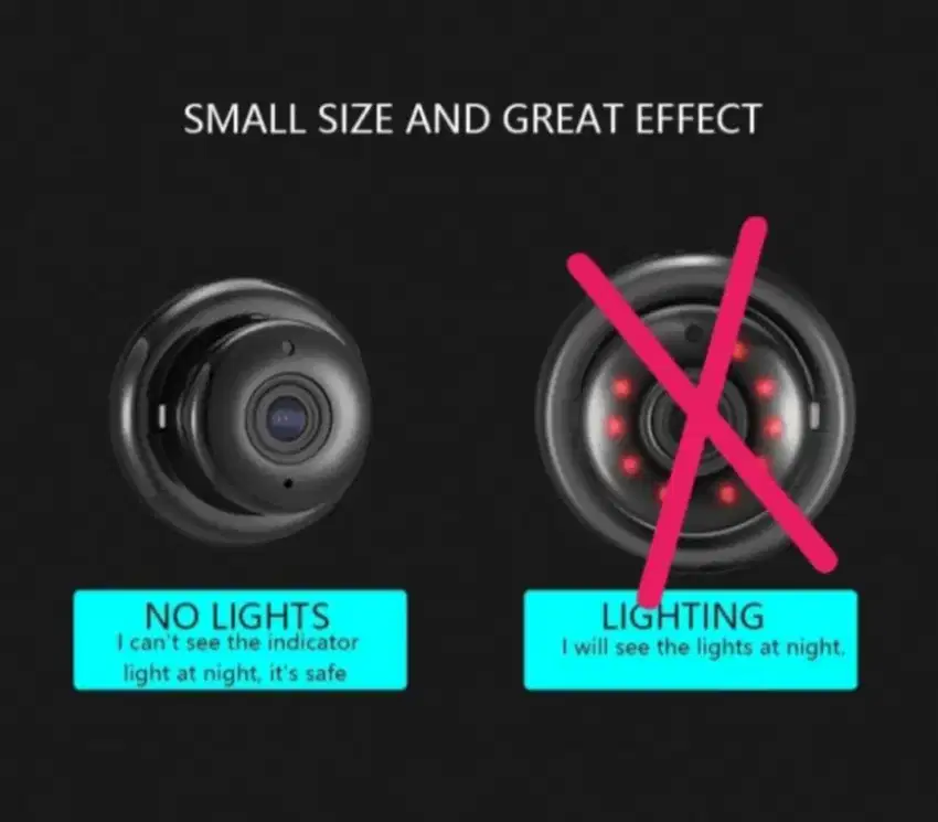 Portable mini camera WIFI / spy cam
