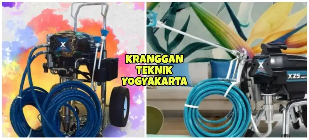 (KRANGGAN TEKNIK)electric airless paint sprayer heavy duty