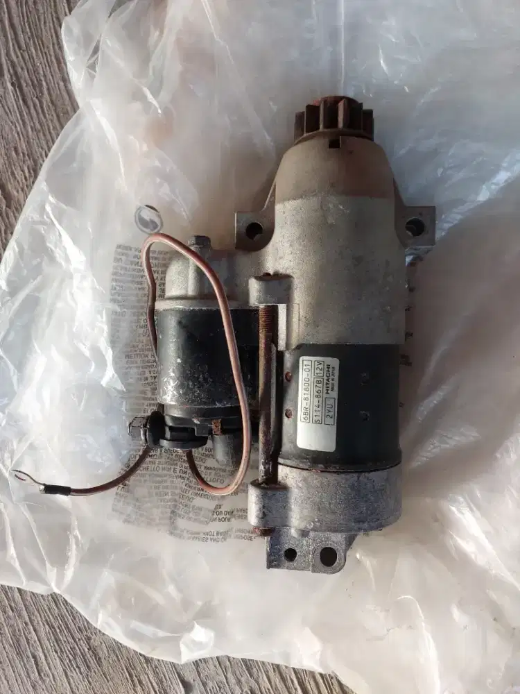 Dinamo stater mesin tempel yamaha 100pk 4 tak