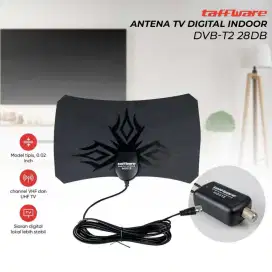 taffware antena tv digital indoor signal booster amplifer