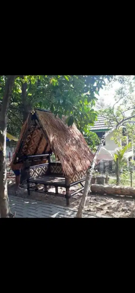 Saung bambu murah berkualitas
