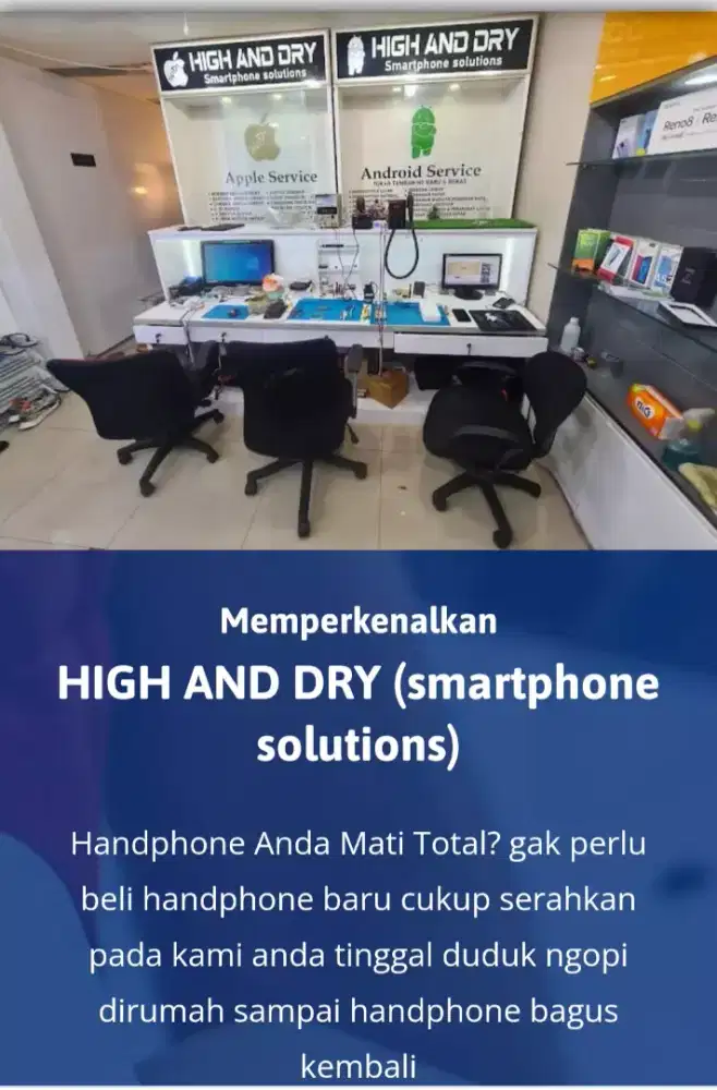 Service hp iphone dan android