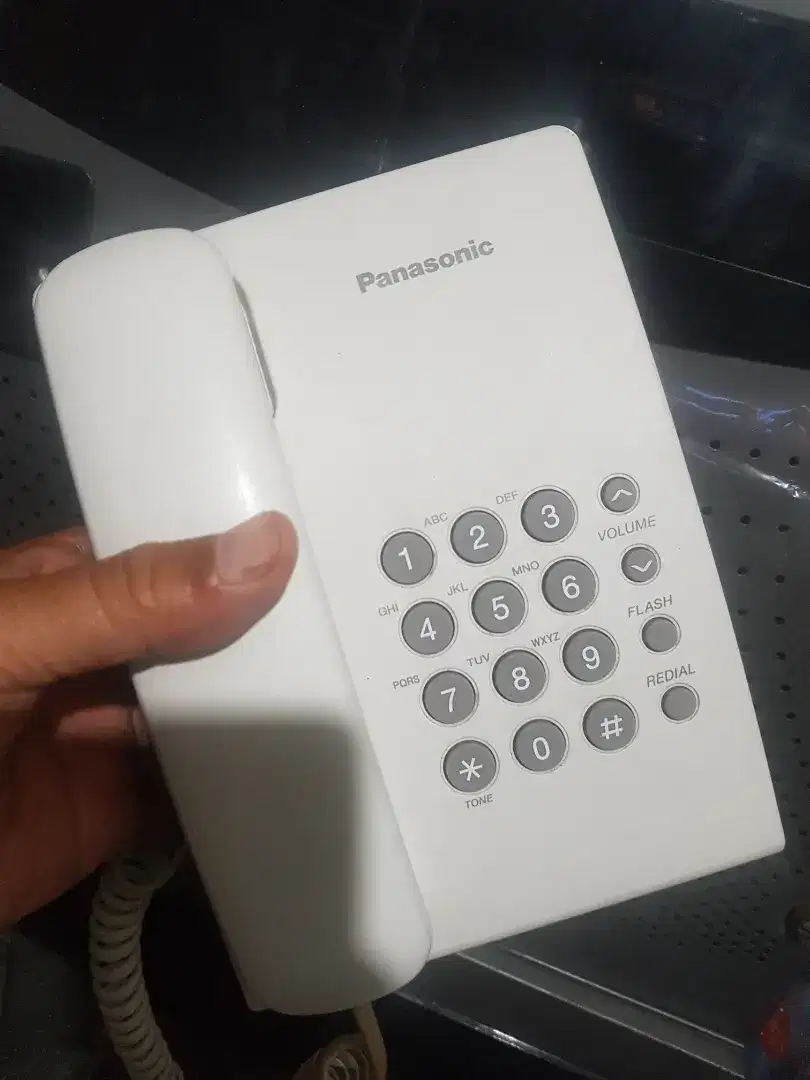 Panasonic kx505 telepon rumah kantor hallal bergaransi