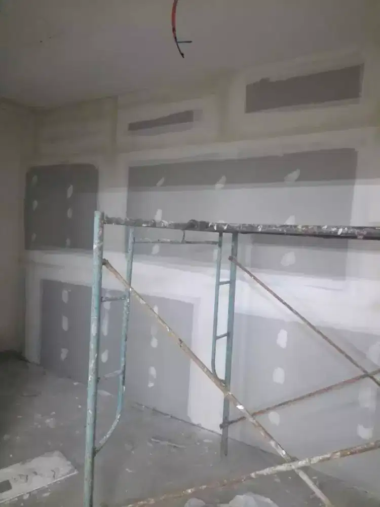 sekat ruangan pake gypsum