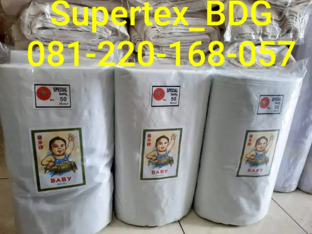 Kain Mori. Kaci. Kantung Saku, Lapis Furing. MOORI KACI BABY BRAND