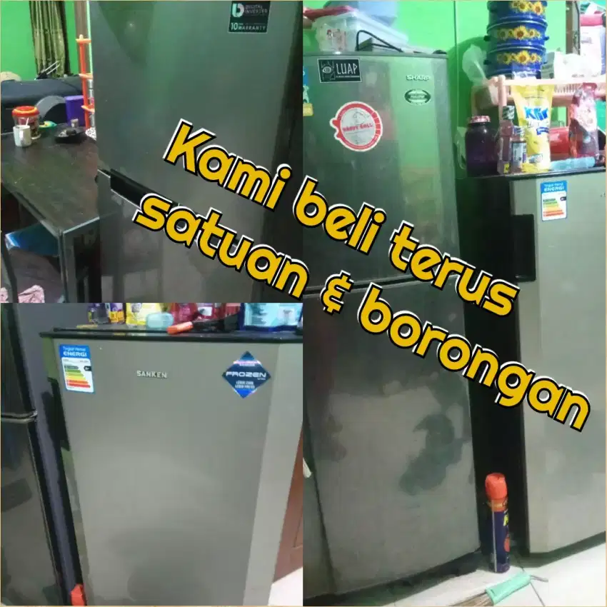 Diterima terus Kulkas anda Freezer, dll