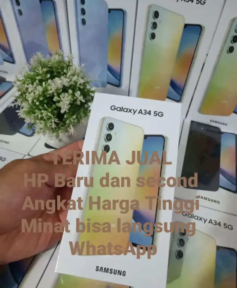 Samsung A34 8/128 - Terima jual beli second dan baru