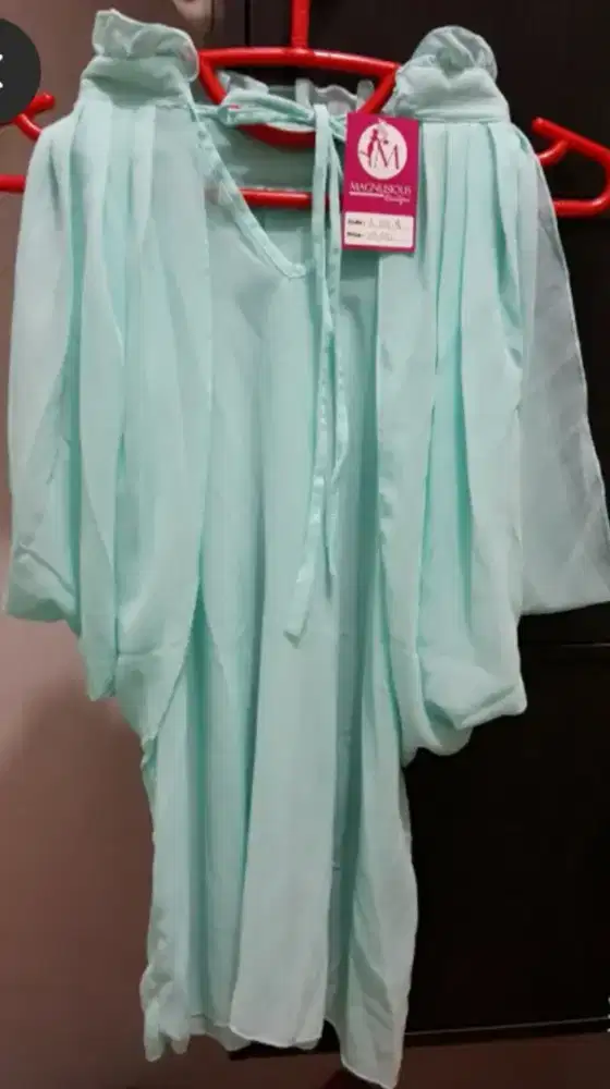 1 set atasan chiffon & legging