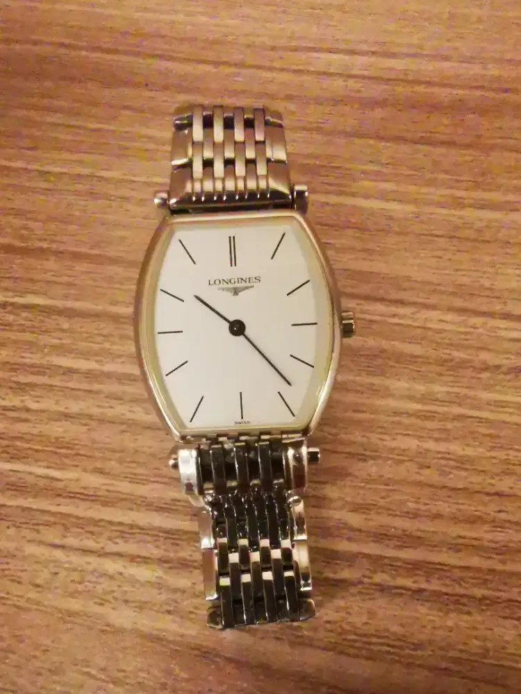 Preloved jam tangan wanita Longines les grande tonneau