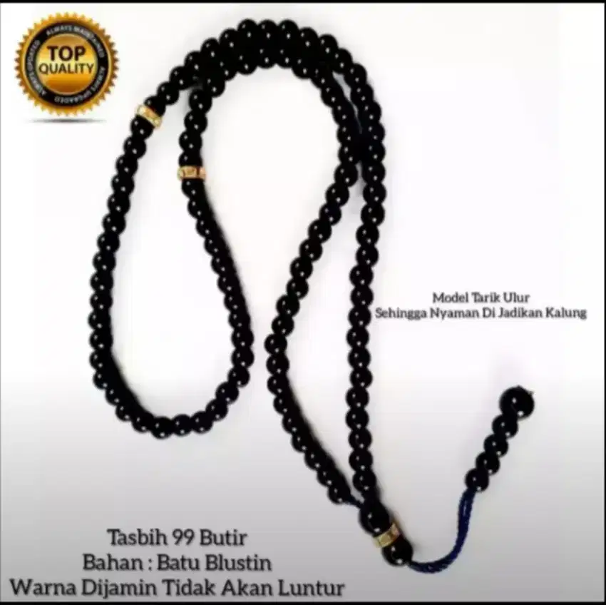 Tasbih batu blustin