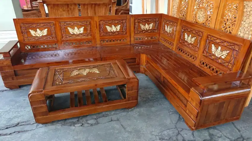 Furniture Mebel Meja Kursi Nakas Kayu Jati Antik Jepara Mobil Baru New