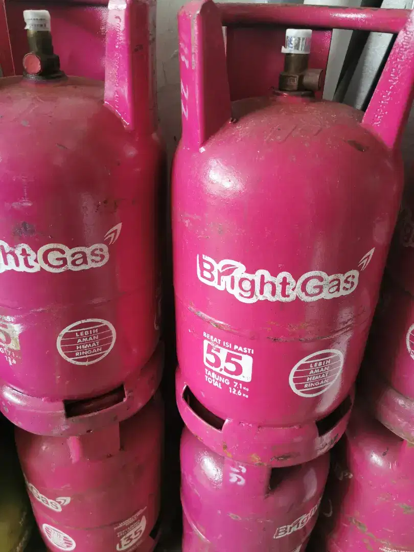 Tabung gas Bright Gas 5,5kg Kosong