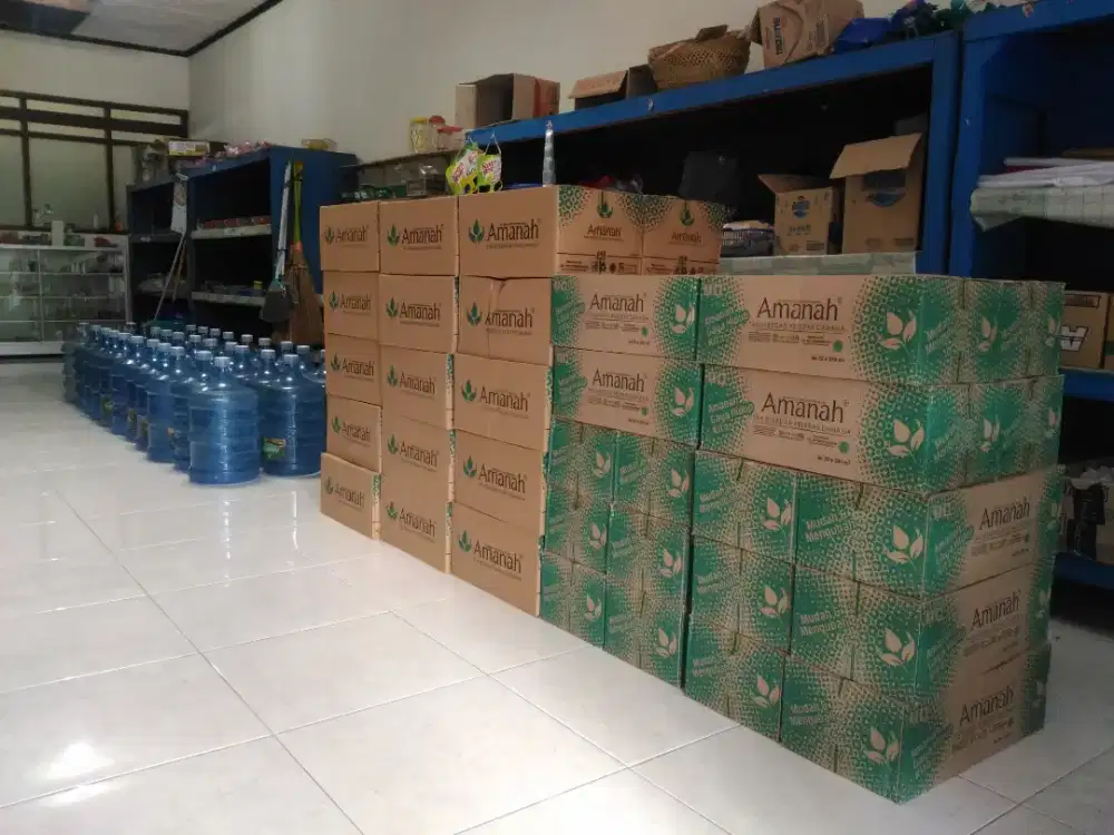 Air Amanah PH8 TDS≤10ppm Galon 19 Liter 500ml 330ml 200ml Yogyakarta