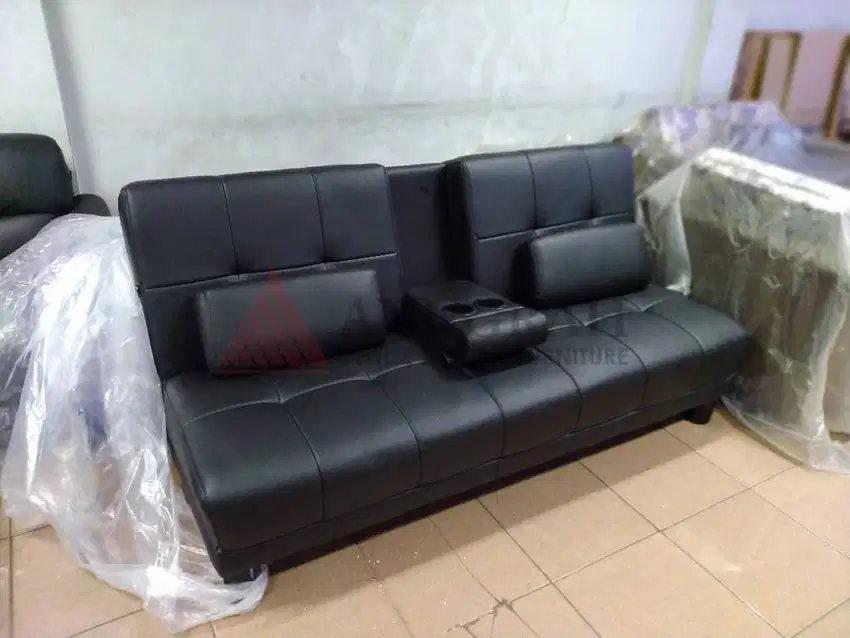 Sofa bed Minimalis Morres135 Sofabed Kursi Tamu Tempat Duduk Santai