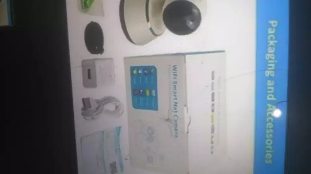 Cctv wifi wireless v380 v 380 kamera candra cam ip 9100 internet video