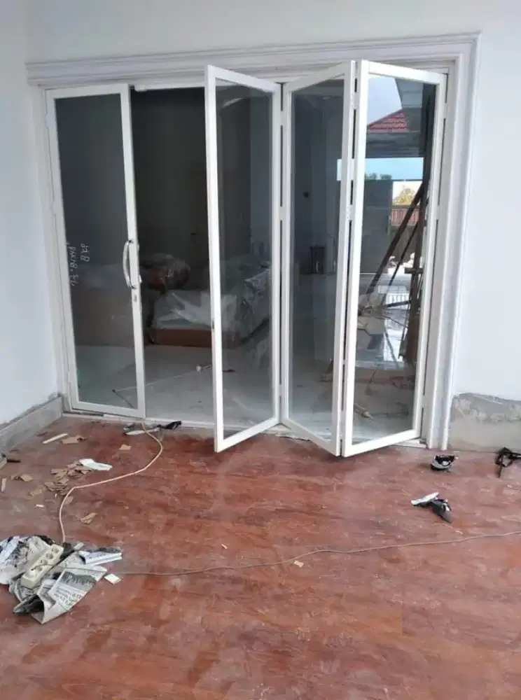 Macam macam pintu kusen jendela partisi aluminium dan kaca