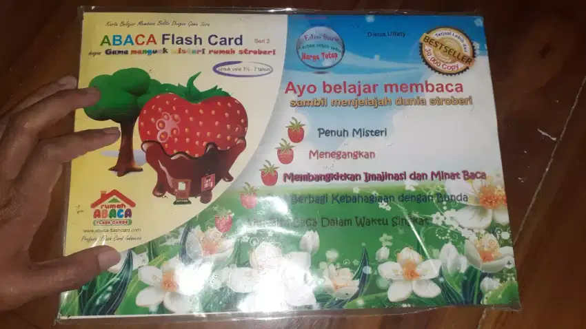 Kartu Edukasi ABACA FLASHCARD BEST SELLER