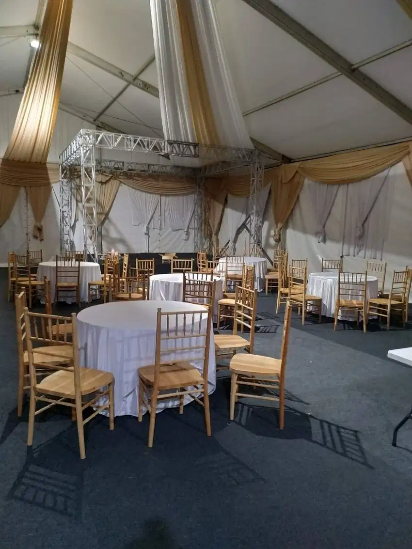 SEWA MEJA BULAT / ROUND TABLE untuk Event Tangerang