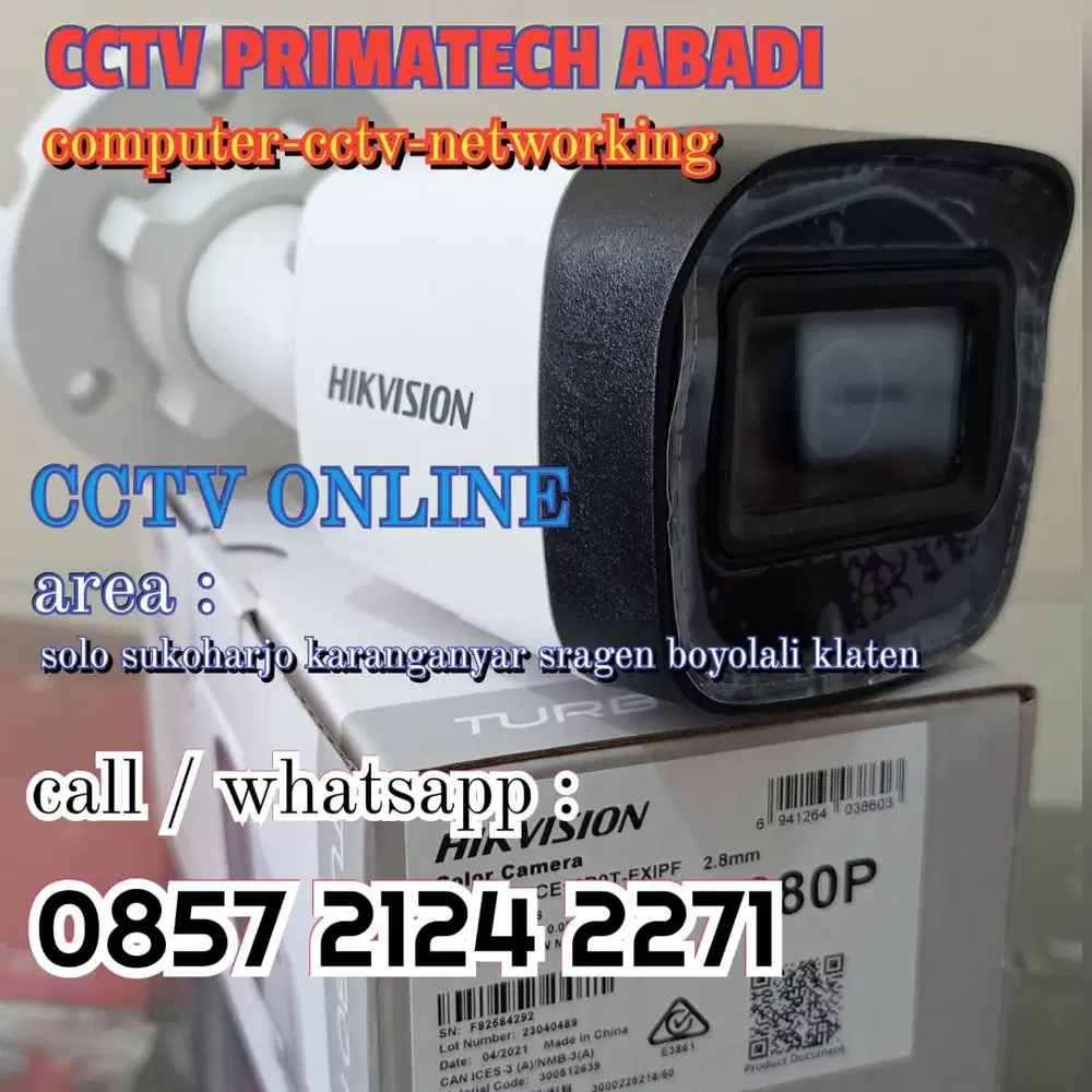 paket promo CCTV ONLINE HIKVISION